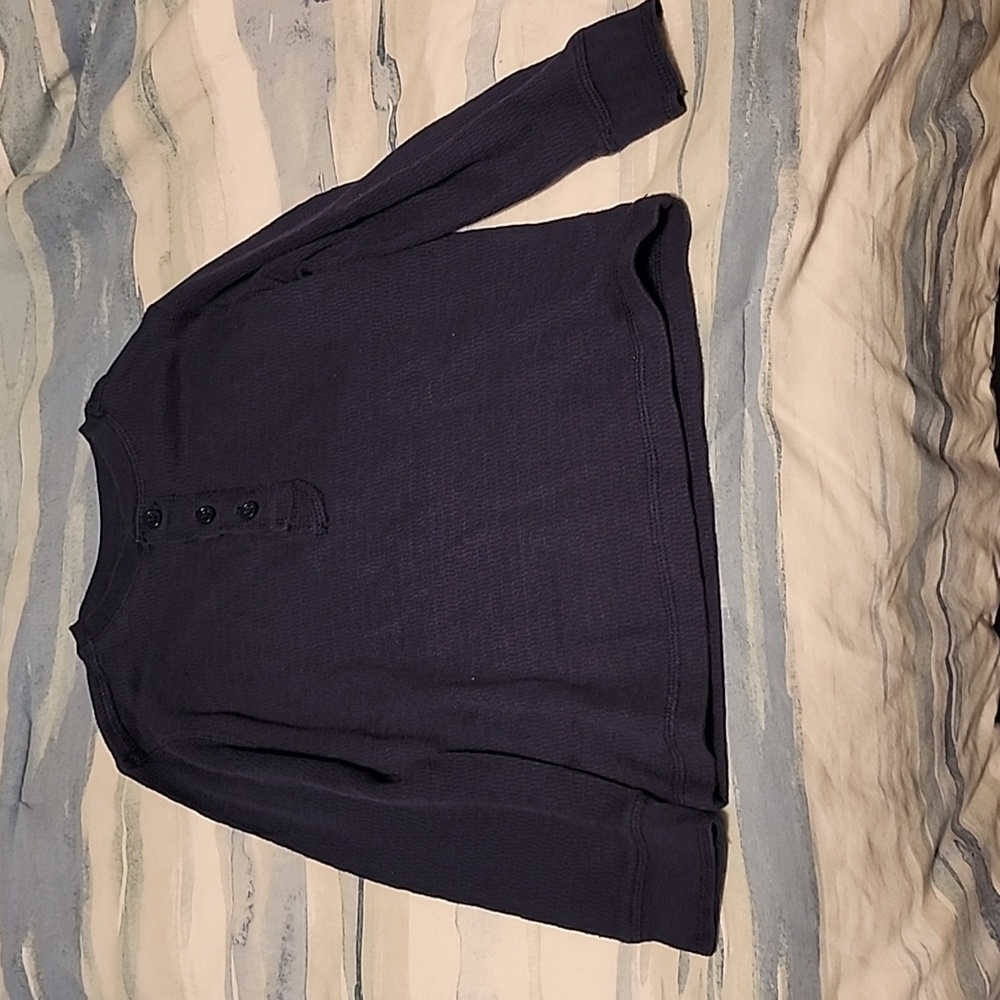 5/25. Kids r us 5t long sleeve navy shirt